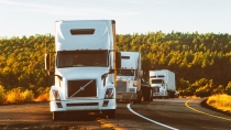 white-volvo-semi-truck